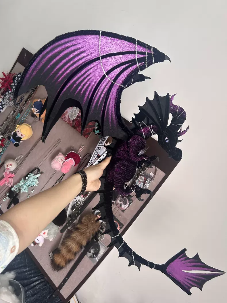 Purple-and-Black Dragon Style 3