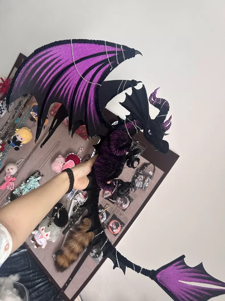 Purple-and-Black Dragon Style 4